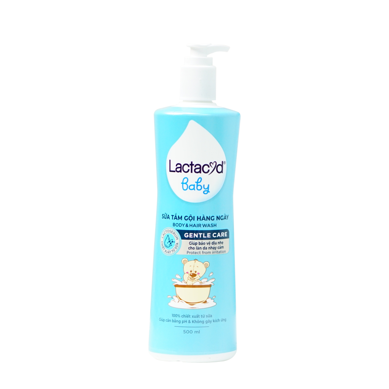 Tắm Gội Lactacyd Gentle Care 500ML