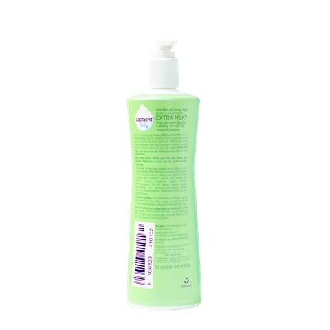 Tắm Gội Lactacyd Extra Milky 500ML