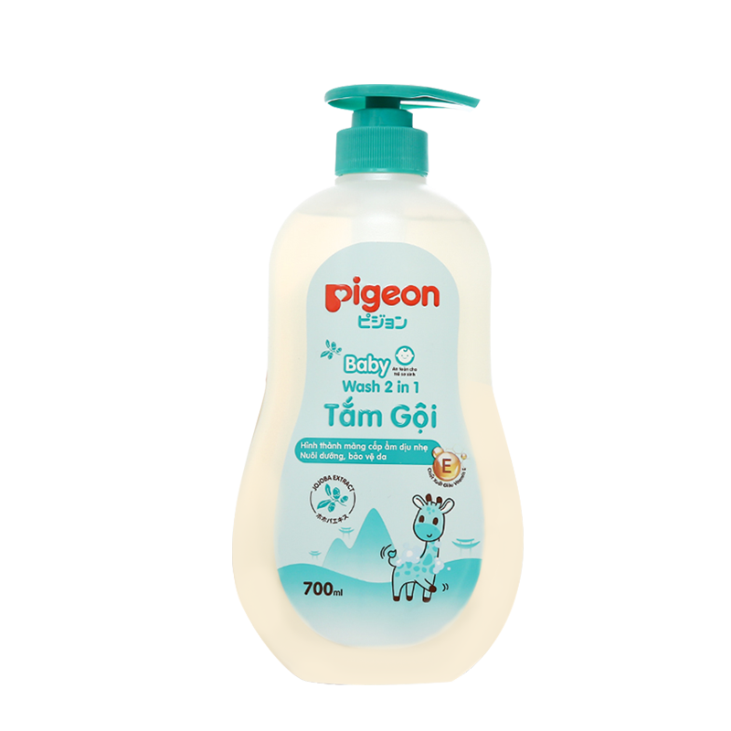 Tắm Gội Pigeon Jojoba 700ML