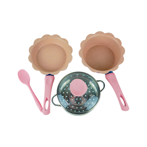 Nồi/Chảo Okby Đá Hình Hoa