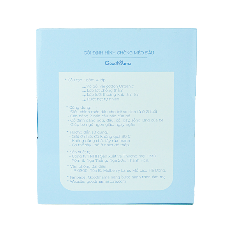 Gối Nằm Goodmama Định Hình Đầu