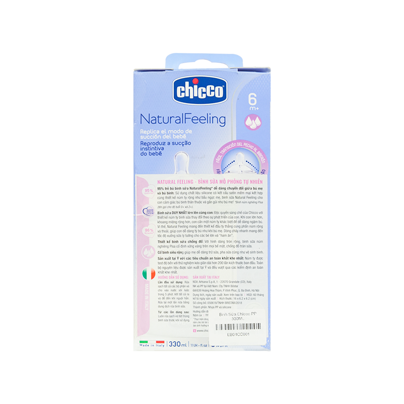 Bình Sữa Chicco PP 300ML