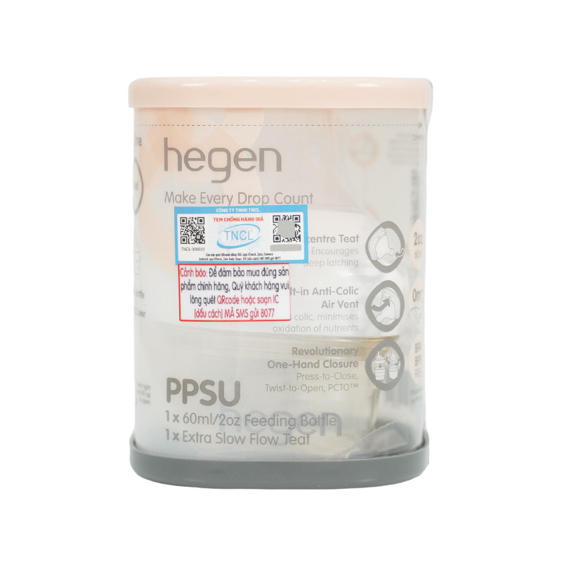 Bình Sữa Hegen PPSU 60ML