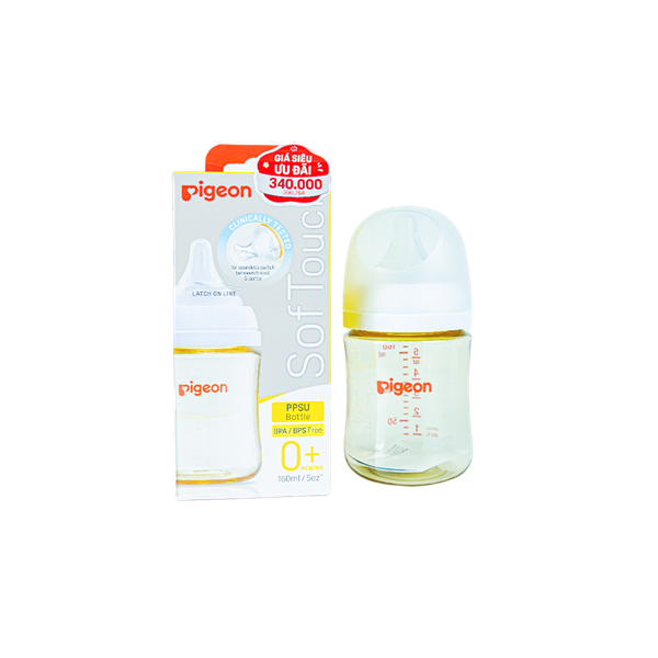 Bình Sữa Pigeon Softouch WN3 160ML – Bé Yêu Shop