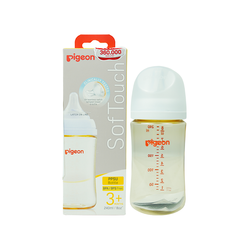 Bình Sữa Pigeon Softouch WN3 240ML