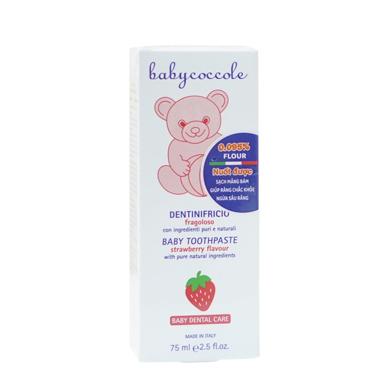 Kem Đánh Răng Babycoccole hương Dâu