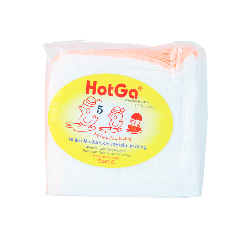 Khăn Sữa Xô Hotga Xô 5 Lớp