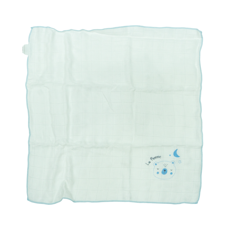 Khăn Sữa Tre La Pomme Gấu Xanh