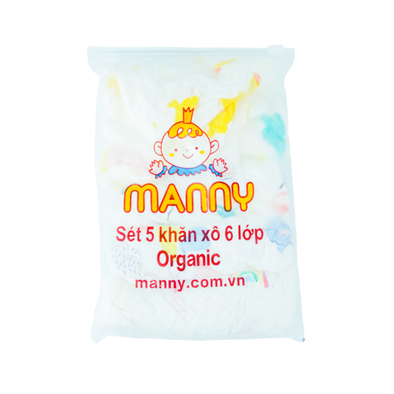Khăn Sữa Xô Manny Nhăn
