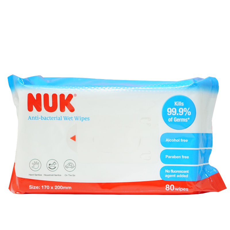Khăn Ướt Không Mùi Nuk 80M