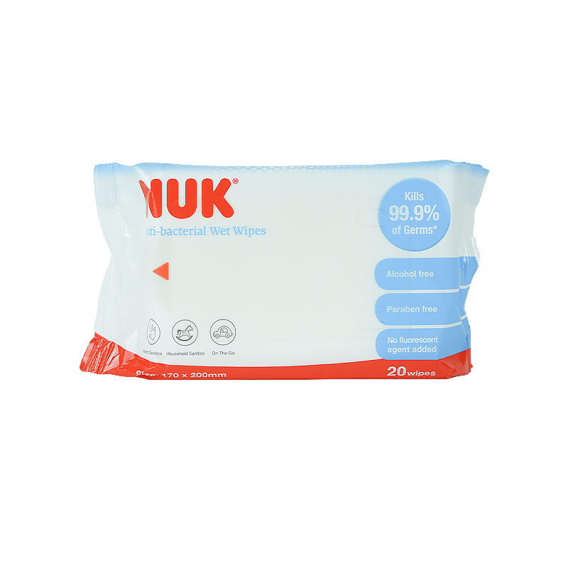 Khăn Ướt Không Mùi Nuk 20M