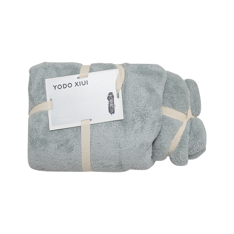 Khăn Tắm - Quấn Yodo Xiui Cotton Khăn Tắm Kèm Khăn Mặt