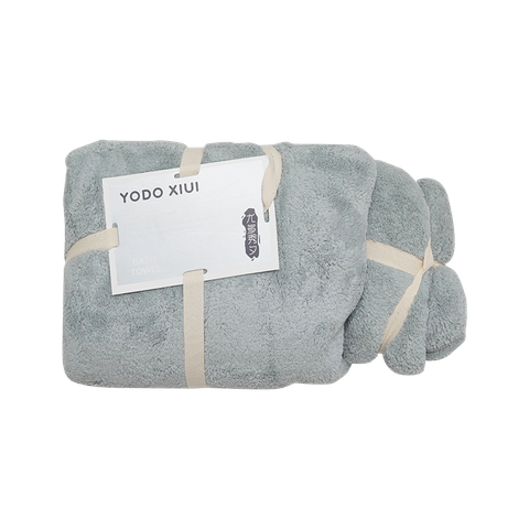 Khăn Tắm - Quấn Yodo Xiui Cotton Khăn Tắm Kèm Khăn Mặt