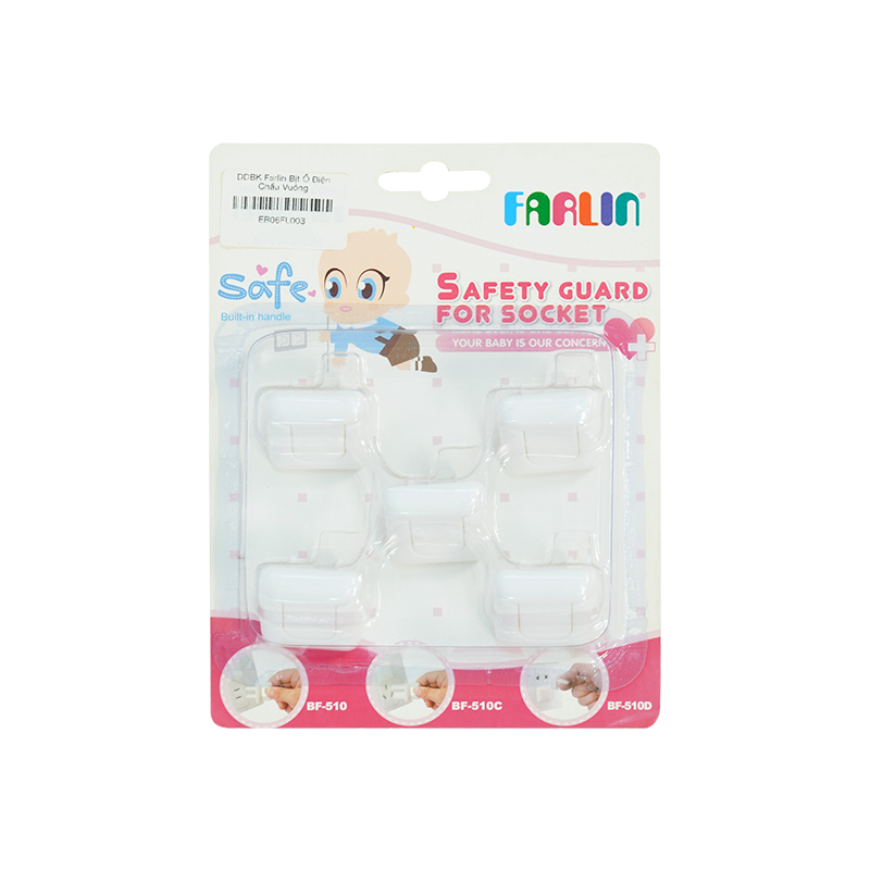 Bịt Ổ Điện Farlin Chấu Vuông