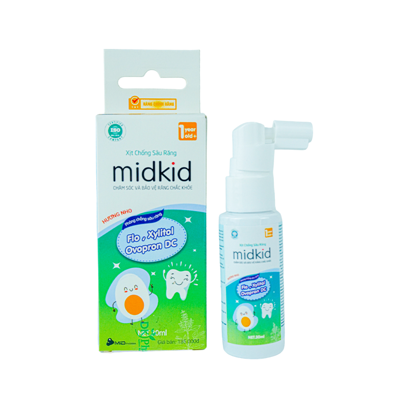 Ddbk Midkid Xịt Chống Sâu Răng