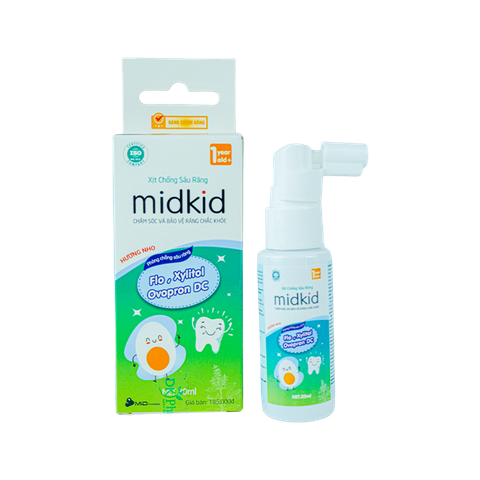 Ddbk Midkid Xịt Chống Sâu Răng