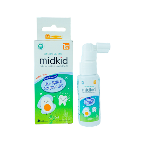 Ddbk Midkid Xịt Chống Sâu Răng