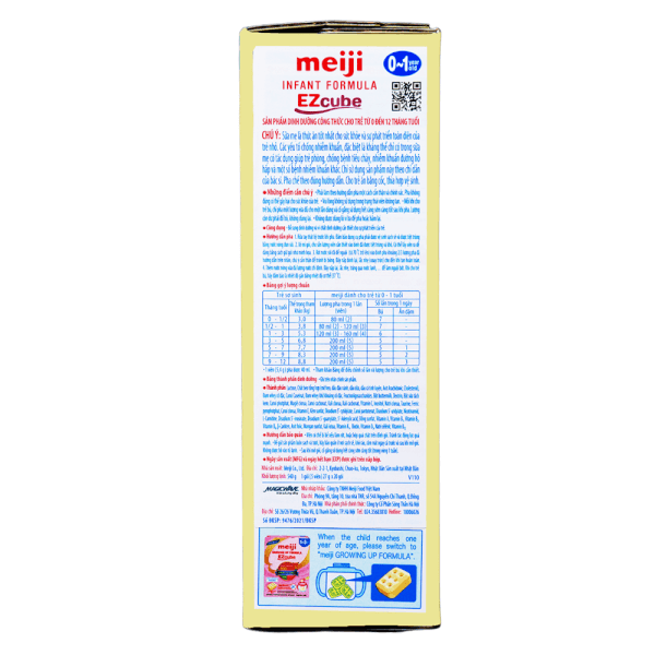 Sữa Thanh 0-1 Tuổi Meiji IF 540Gr