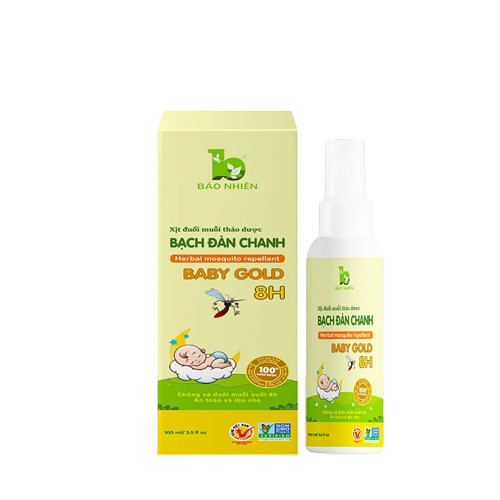 Chống Côn Trùng Bảo Nhiên Bạch Đàn Chanh 100Ml Dạng Xịt