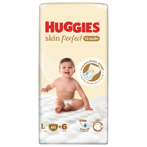 Tã Quần XL Huggies Skin Perfect Dragon 52M