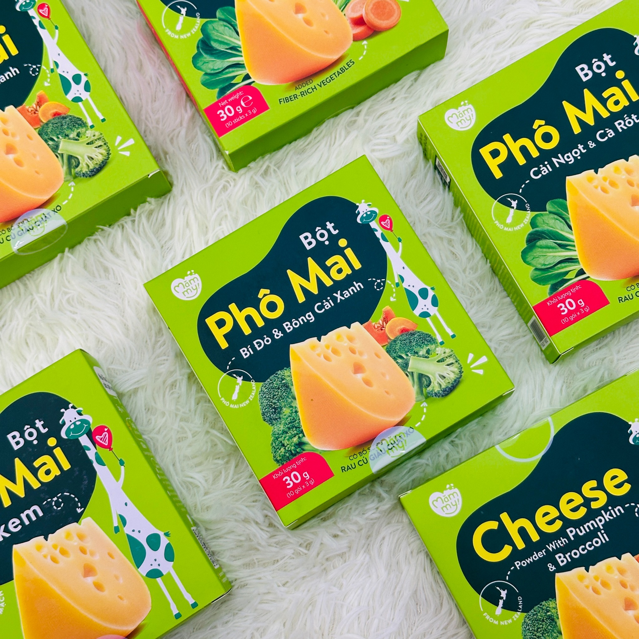 Phô Mai Mămmy Cải Ngọt + Carot