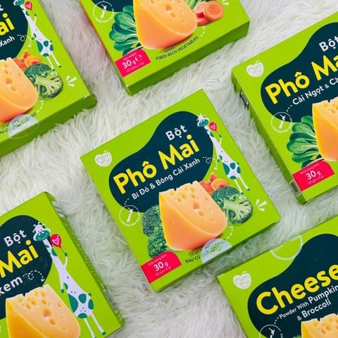 Phô Mai Mămmy Bí Đỏ + Bông Cải Xanh