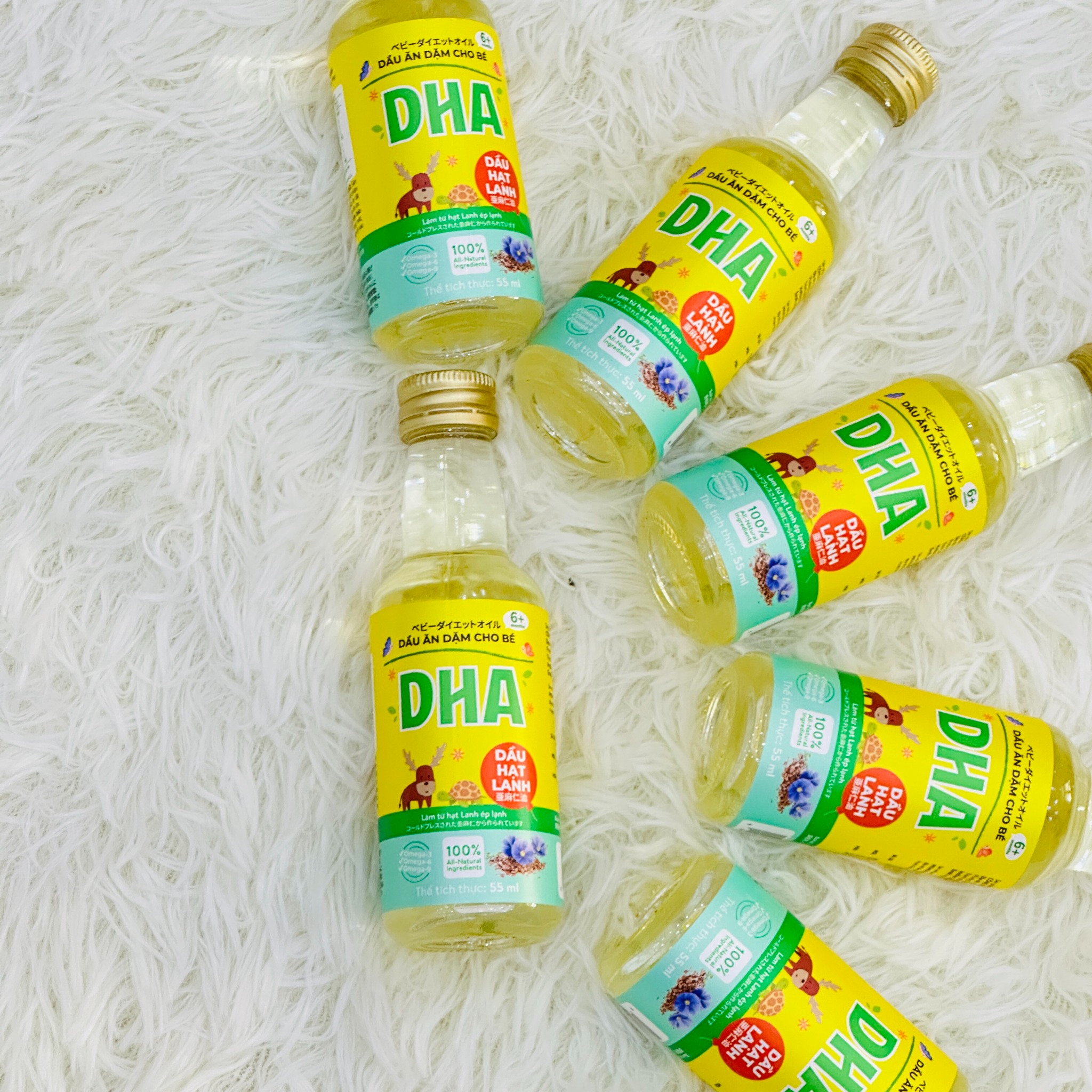 Dầu Mămmy DHA Dầu Hạt Lạnh 55ML