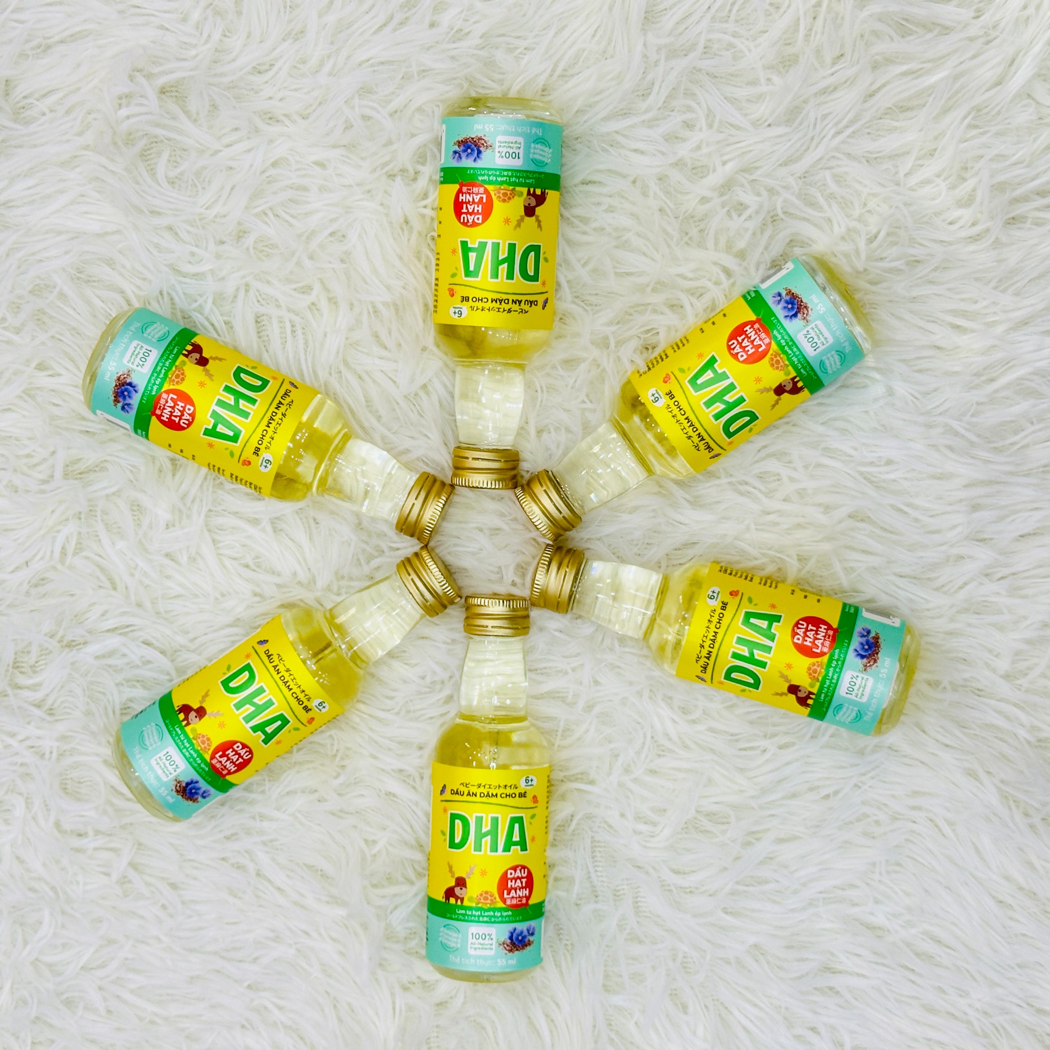 Dầu Mămmy DHA Dầu Hạt Lạnh 55ML