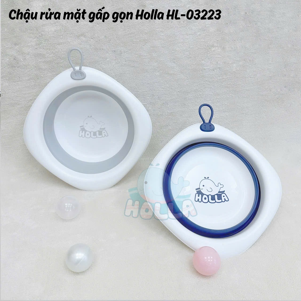 Thau Rửa Mặt GG Holla HL-3223