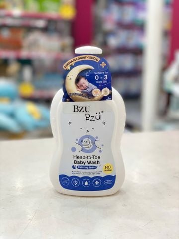 Tắm GộI Bzu Toàn Thân Hương Thư Giản 600ML