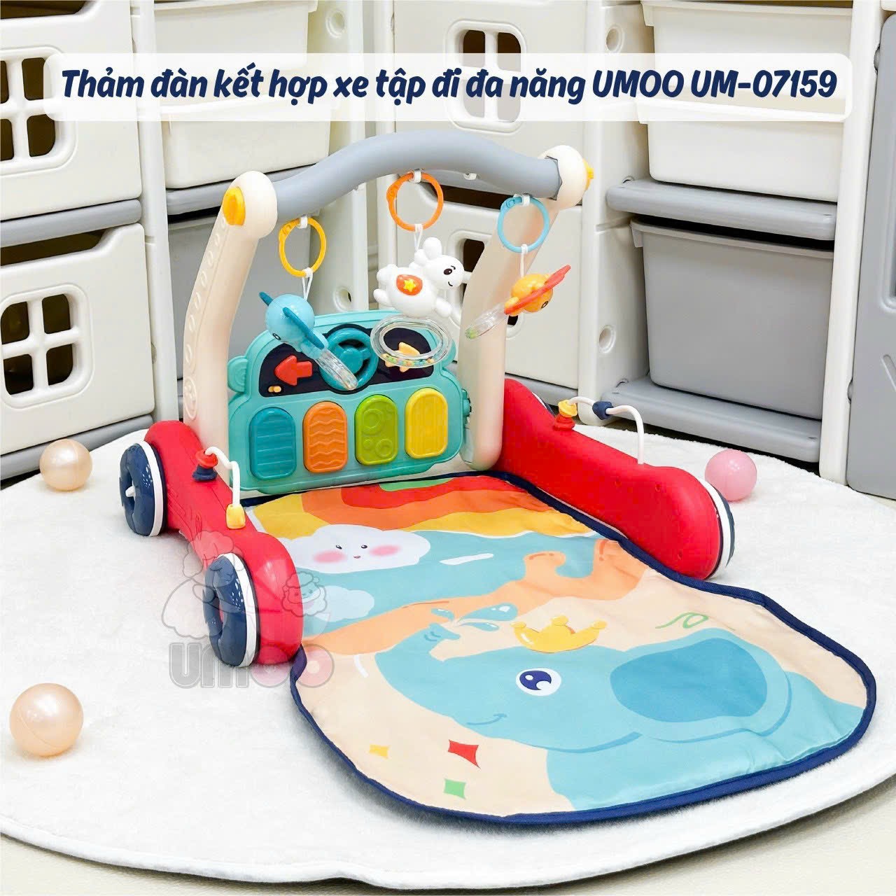 Thảm Đàn UMoo Đa Năng 2in1 UM-07159