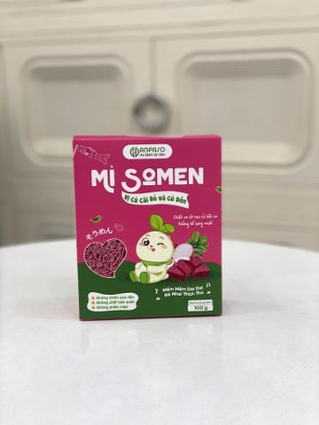 Mì Anpaso Somen Vị Củ Cải Và Củ Dền 100G