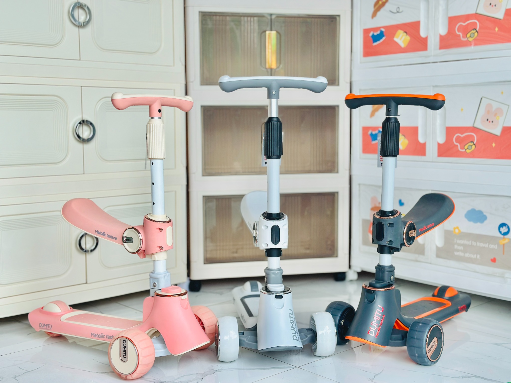 Xe Scooter OT Gấp Gọn Thông Minh NRR-ST19