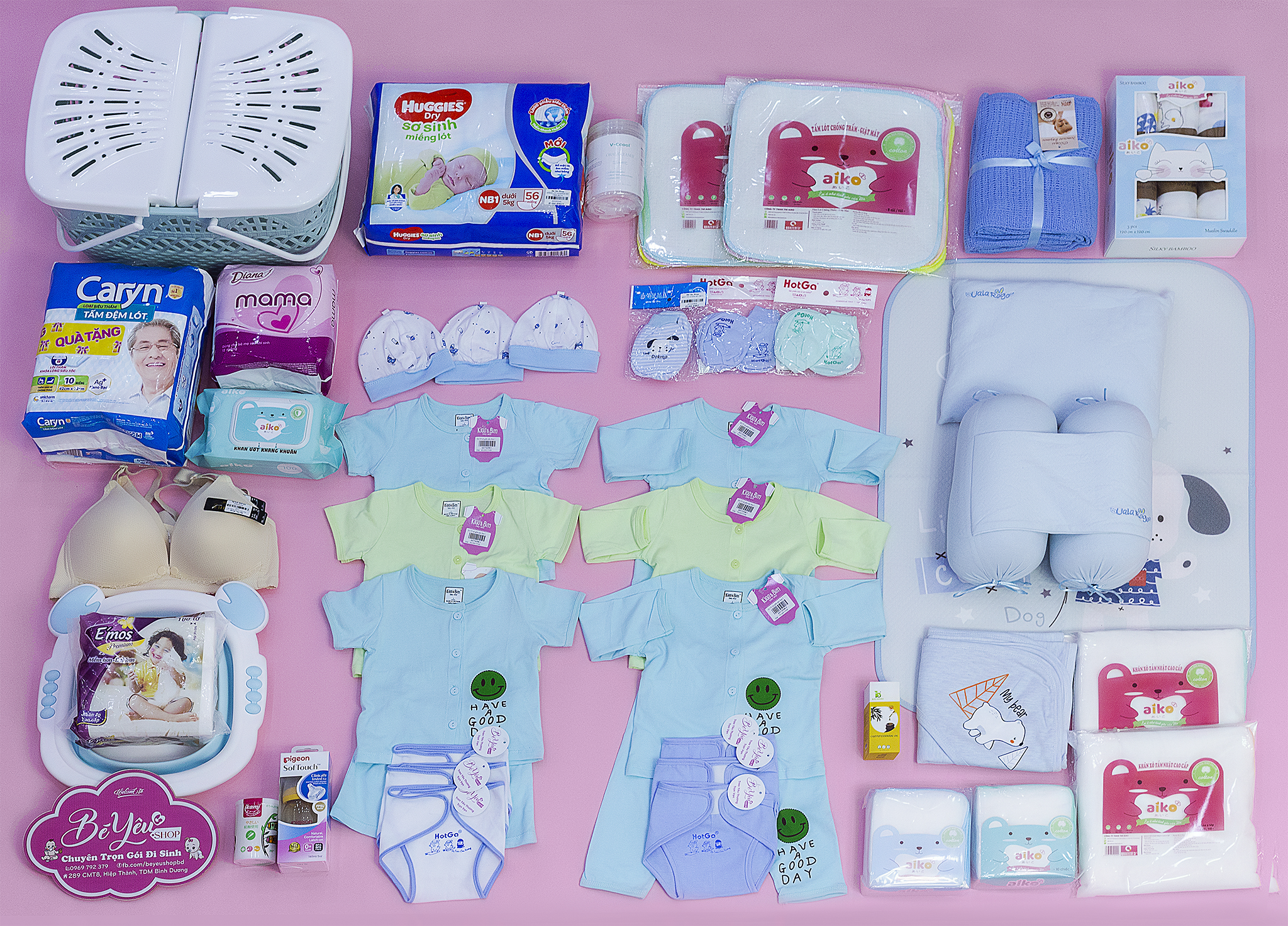 Combo Đi Sinh Xanh Dương - 1