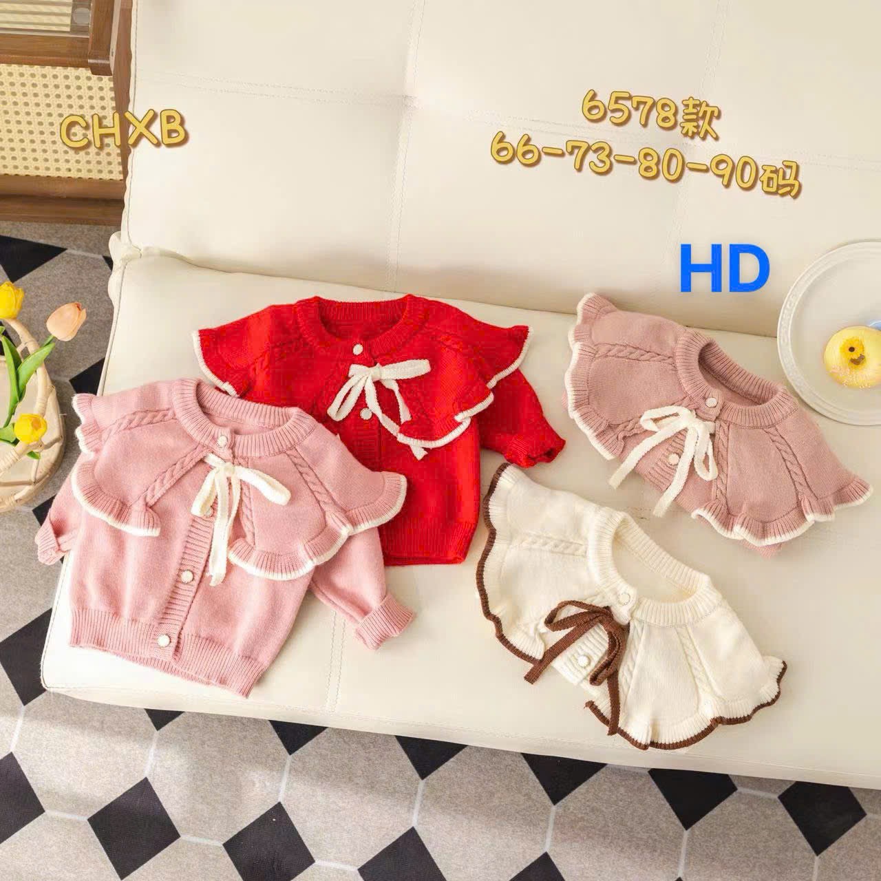 Áo Len OT Cổ Bèo 6578