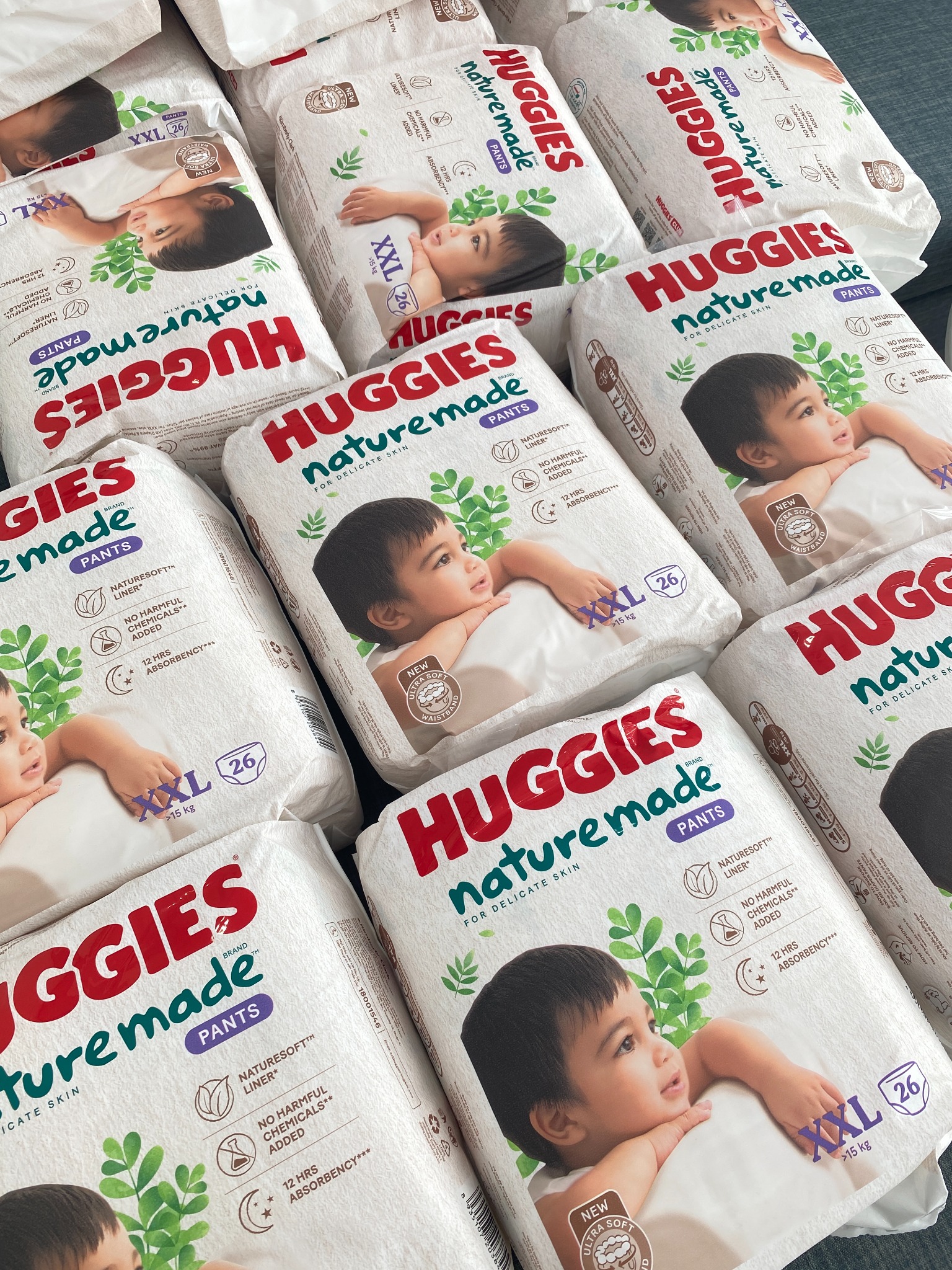 Tã Dán Huggies Naturemade NB 60M