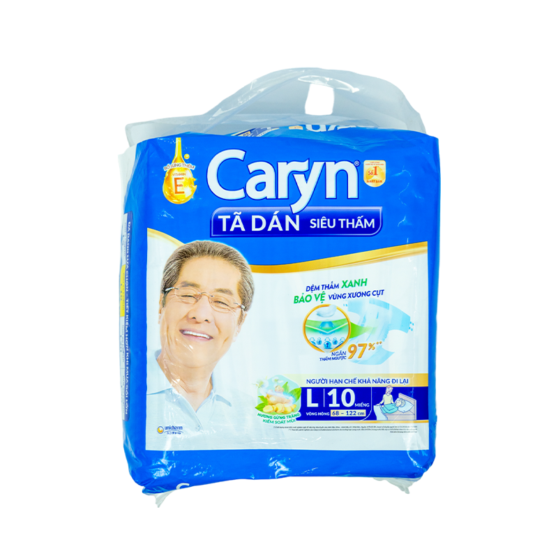 Tã Dán Bịch Caryn 10M