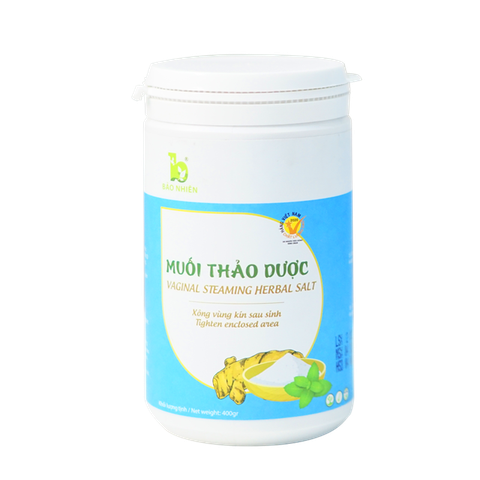 Xông Hơ Bảo Nhiên Muối Vùng Kín Thảo Dược