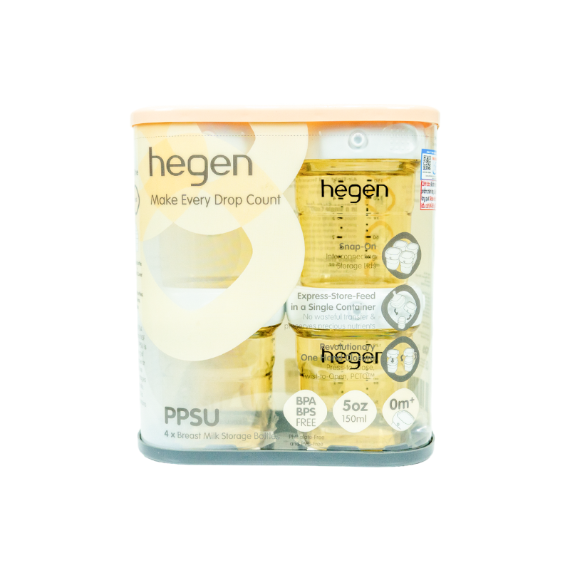 Bình Trữ Sữa Hegen Set 4 Bình 150ML