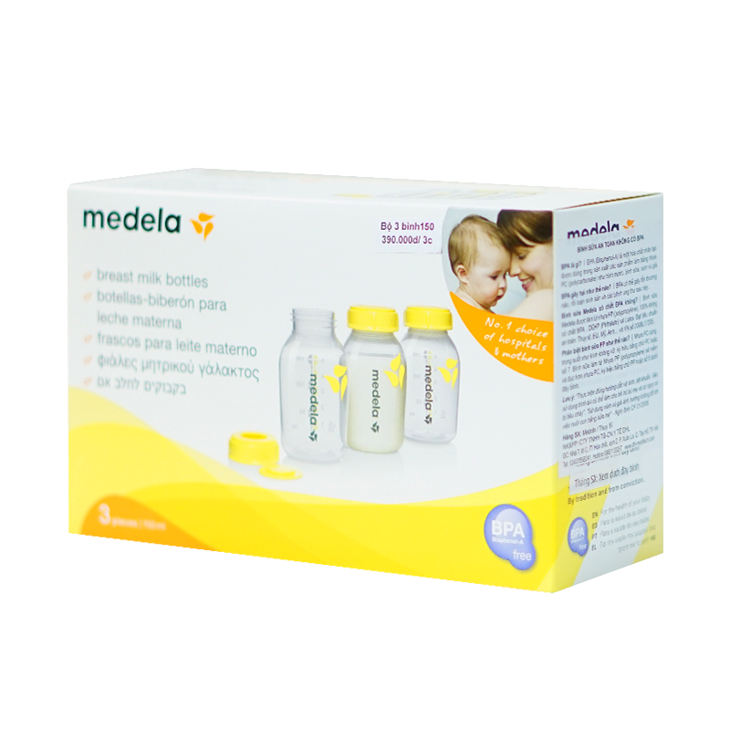 Bình Trữ Sữa Medela Set 3 Bình 150ML