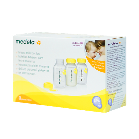 Bình Trữ Sữa Medela Set 3 Bình 150ML