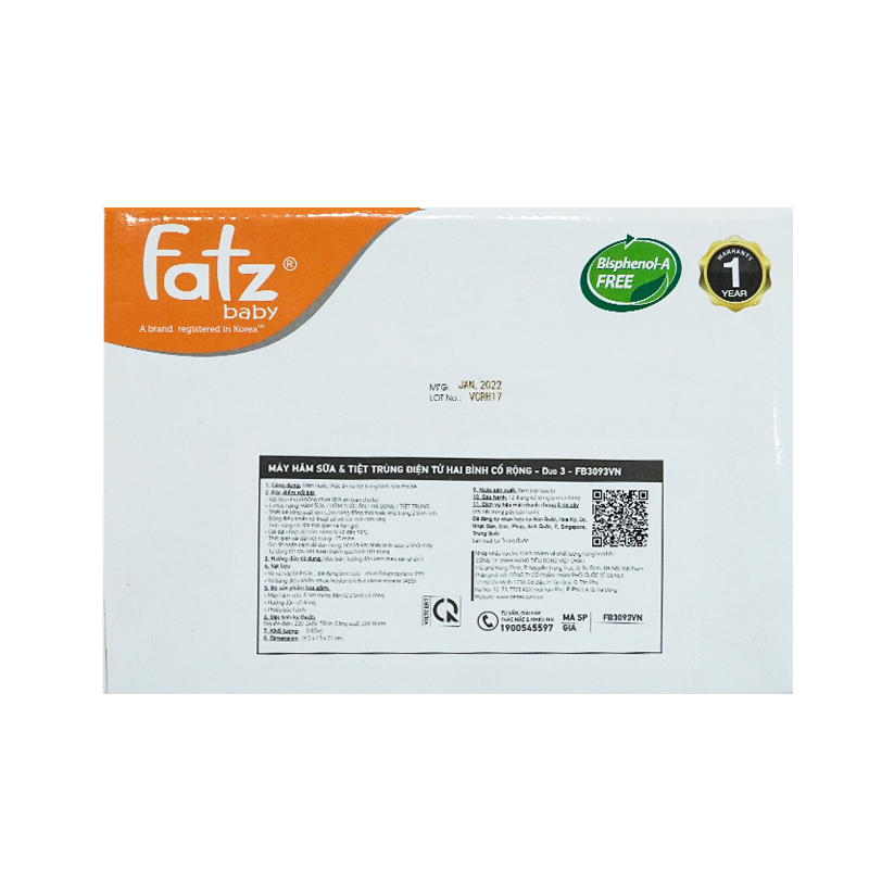 Hâm Sữa Fatz Baby Dou 3