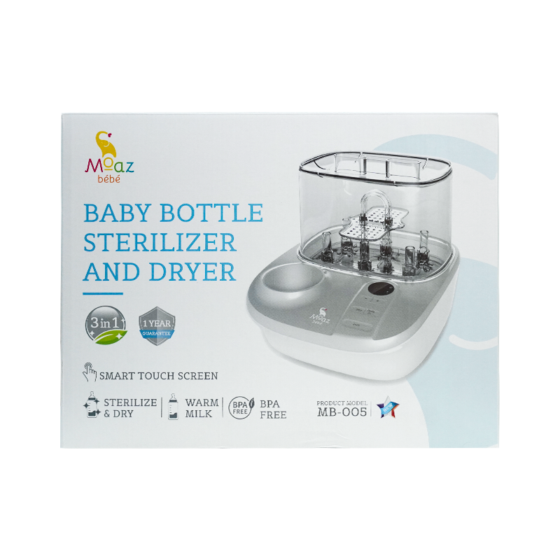 Hâm Sữa - Tiệt Trùng & Sấy Khô Moaz Bebe MB005