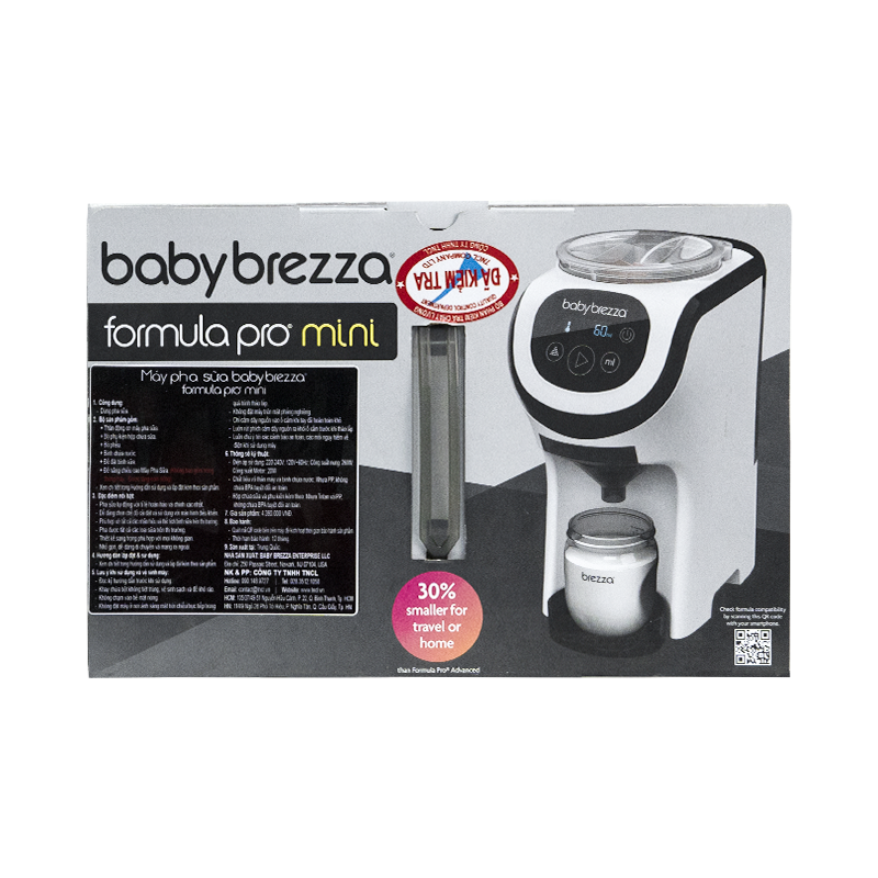 Máy Pha Sữa Baby Brezza Pro Mini