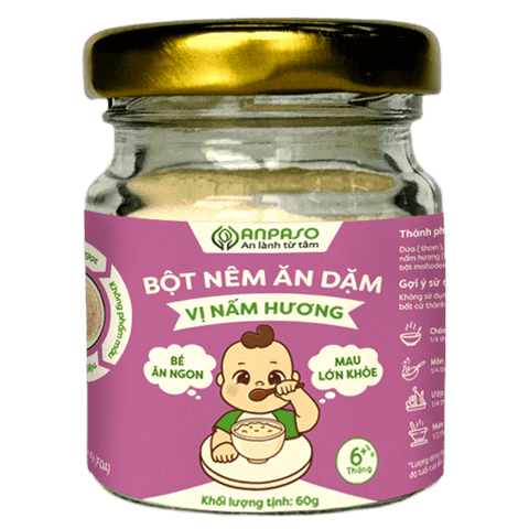 Bột Nêm Anpaso 60Gr Vị Nấm Hương