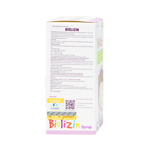 Kẽm Biolizin Hữu Cơ