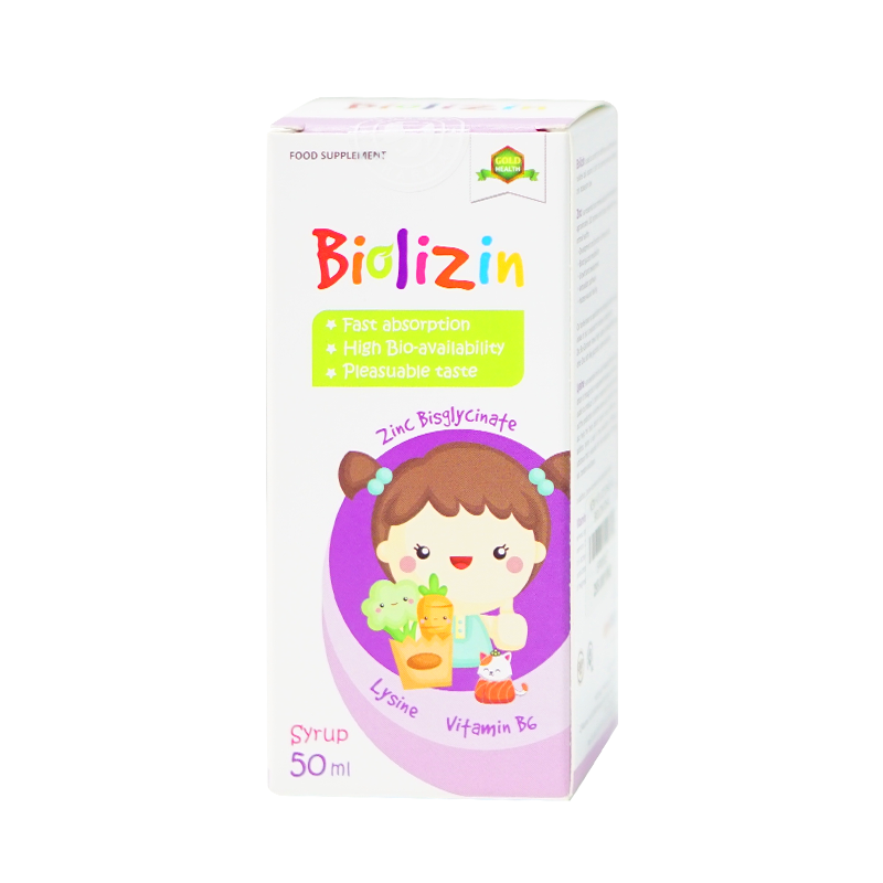 Kẽm Biolizin Hữu Cơ
