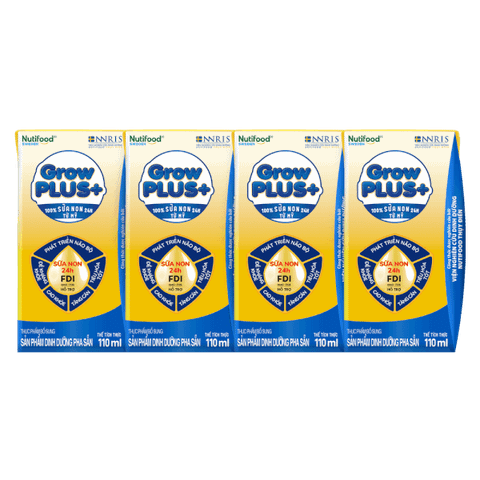 Sữa Nước Nutifood Growplus+ Sữa Non Vàng 1+ 110ML