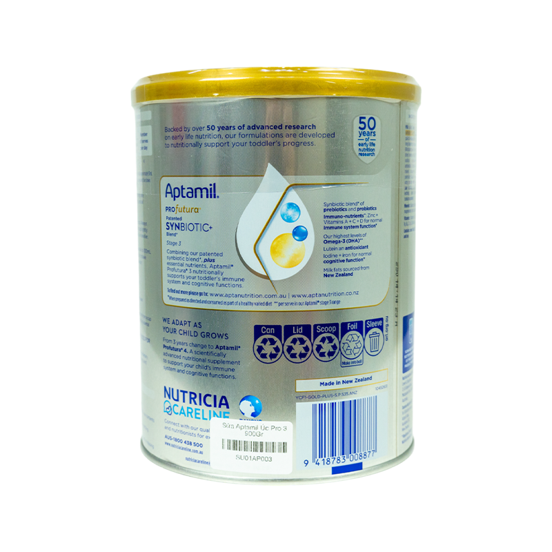 Sữa Aptamil Úc Pro 3 900Gr