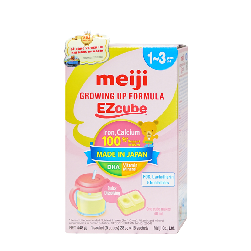 Sữa Thanh >1 Tuổi Meiji GU 448Gr